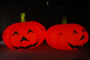 Abóbora Inflável de Halloween para Exterior: Desenho Animado de Terror e Malvadez - Product Image 4
