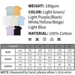 Venta al por mayor 100% algodón camiseta de ajuste de gran tamaño de los hombres logotipo impreso personalizado en blanco liso o negro - Product Image 4