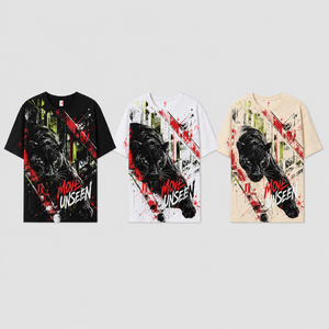 เสื้อยืดแข<span class=keywords><strong>น</strong></span>สั้นคอกลมพิมพ์ลายกราฟฟิตี้<span class=keywords><strong>น</strong></span>ีออน โพรวล ดีไซ<span class=keywords><strong>น</strong></span>์สตรีทอาร์ตแบบกำหนดเอง SG20-004 - Product Image 5