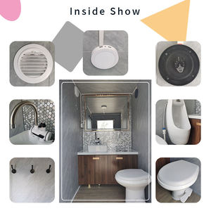 Nouvelle toilette portable d'extérieur avec 2 pièces, toilettes mobiles, remorque de toilettes - Product Image 6