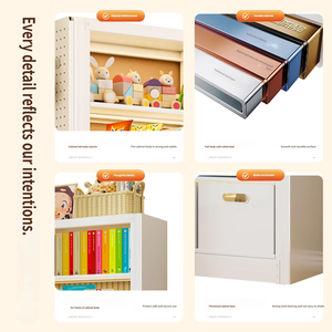 Estantería Minimalista <span class=keywords><strong>de</strong></span> Acero, Estante <span class=keywords><strong>de</strong></span> Almacenamiento <span class=keywords><strong>de</strong></span> Metal para el Hogar, Oficina, Apartamento, Sala <span class=keywords><strong>de</strong></span> Estar, Escuela, Biblioteca, Estudio - Product Image 6