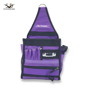Sacs à outils de style fourre-tout sac d'outils de jardin portable de couleur violette léger