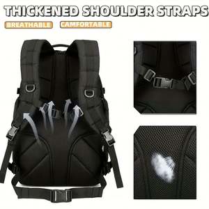 Mochila Táctica Nueva 2024 para Senderismo, Viajes, Campamento, Montañismo, Bolsa Impermeable de Oxford 800D con Sistema Molle - Product Image 4