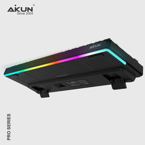 Nouveau <span class=keywords><strong>clavier</strong></span> de jeu Aikun X968 à trois modes, 68 touches, avec batterie rechargeable, rétroéclairage RVB, <span class=keywords><strong>programmation</strong></span> de macros mécaniques, USB-C - Product Image 6