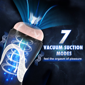 <strong>Custom</strong> <strong>Penis</strong> Stimulation Heating Electric 10-Frequency Vibration Modes Automatic Male Masturbator Cup - Product Image 2