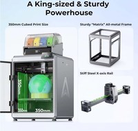 Printer 3D Industri K2 Plus Multi-Warna dengan Ekstruder Otomatis dan Teknologi Pencetakan FDM untuk Berbagai Skenario Aplikasi