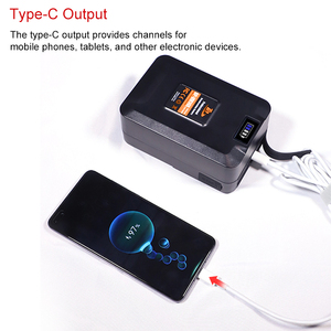 แบตเตอรี่ลิเธียมไอออนแบบชาร์จได้ 148Wh V Mount V <span class=keywords><strong>Lock</strong></span> 14.8V 10000mAh พร้อมหน้าจอ LCD สำหรับกล้องดิจิตอลและแล็ปท็อป - Product Image 3