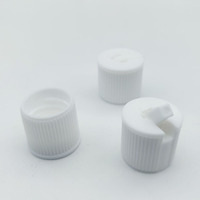 Bouchon à bec rabattable en plastique PP 18-410, couvercle de batterie à bec verseur de couleur blanche de 18mm pour bouteille
