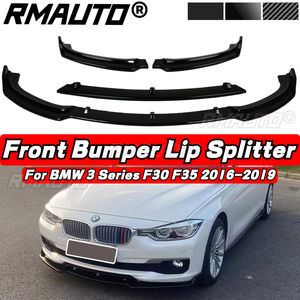<b>For</b> F30 Lip <b>Car</b> Front Bumper Splitter <b>Diffuser</b> Lip Spoiler Body Kit <b>for</b> BMW 3 Series F30 F35 LCI 2016-2019 <b>Car</b> Accessories - Product Image 1