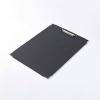 Porte-documents durable avec clip métallique antidérapant et surface d'écriture en carton pour documents de bureau, école et réunions
