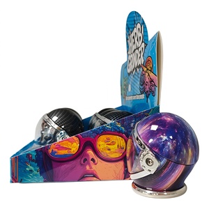 Round Zinc Alloy Manual Modern <b>Herb</b> Grinder with Full Printed Art Design for Accessory - Product Image 4
