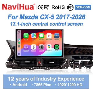 Navihua Autoradio GPS Android avec écran tactile 13,1 pouces, Carplay et Android Auto pour Mazda CX-5 2017-2026 - Product Image 3