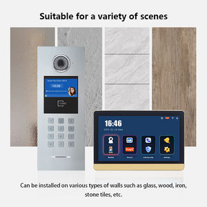 <span class=keywords><strong>Interphone</strong></span> vidéo intelligent Tuya Villa <span class=keywords><strong>IP</strong></span> TCP avec moniteurs vidéo 7 pouces et sonnette - Product Image 4