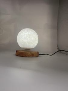 Lámpara Lunar 3D Flotante de Levitación Magnética con Base Redonda, Luz <span class=keywords><strong>Luna</strong></span> para Decoración de Dormitorio - Product Image 2