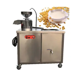 Máquina de fabricação de leite de soja, 80 kg/h, leite de soja, tofu, gelado, fabricante de queijo