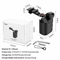 Poignée de prise de vue en extérieur pour DJI Osmo Action 5 Pro/4/3, poignée de cage avec bouton déclencheur et support griffe froide, accessoire pour caméra d'action