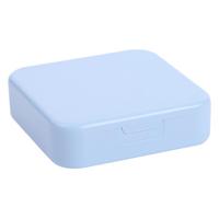 La boîte à bijoux en plastique est petite et raffinée, idéale pour transporter des miroirs, des boîtes, des bagues, des boucles d'oreilles, des colliers, du rouge à lèvres.