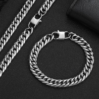 Cadena Cubana de Acero Inoxidable Eskeem de 7mm y 9mm, Color Oro, para Hombre y Mujer, Joyería Hip Hop, Accesorios de Moda, Regalo