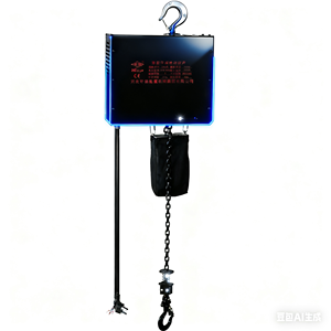 Palans électriques à suspension normale pour l'ingénierie EK 500 kg 3 m, taille compacte, faible hauteur de plafond, conception légère, palan à chaîne économique - Product Image 1