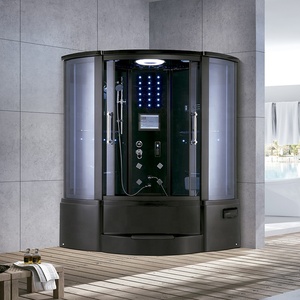 Ducha <span class=keywords><strong>de</strong></span> <span class=keywords><strong>vapor</strong></span> <span class=keywords><strong>con</strong></span> parte superior acrílica integrada, <span class=keywords><strong>Sauna</strong></span> húmeda, Combo <span class=keywords><strong>de</strong></span> <span class=keywords><strong>hidromasaje</strong></span>, cabina <span class=keywords><strong>de</strong></span> baño - Product Image 2