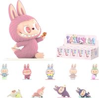 POPMART Monsters Lazy Yoga Series Blind Box Figures Random Action Collectible Toys with Animal Theme Yoga Poses