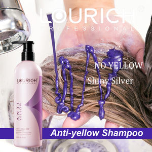 LOURICH Professional Purple Shampooing-Anti-jaunissement pour cheveux blonds/gris, correcteur cuivré, 500ml Salon Size - Product Image 5