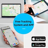 Traceur GPS étanche avec fonction SOS, alarme par vibration, réseau 4G, anti-perte pour voiture, enfants, personnes âgées, avec application iOS pour la visualisation des trajets