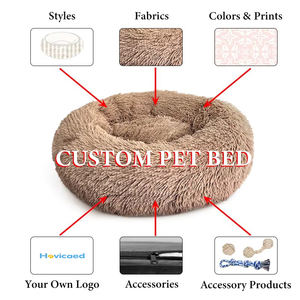 Hovicaed luxe moelleux <span class=keywords><strong>coussin</strong></span> en peluche doux beignet <span class=keywords><strong>chien</strong></span> lit accessoire lavable <span class=keywords><strong>apaisant</strong></span> canapé grand personnalisé <span class=keywords><strong>chat</strong></span> <span class=keywords><strong>et</strong></span> <span class=keywords><strong>chien</strong></span> lit <span class=keywords><strong>pour</strong></span> animaux de compagnie - Product Image 3