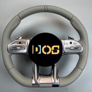 Volant en cuir Dragonfly classique adapté aux <span class=keywords><strong>Mercedes</strong></span>-Benz <span class=keywords><strong>AMG</strong></span> <span class=keywords><strong>GT</strong></span> <span class=keywords><strong>63</strong></span> <span class=keywords><strong>S</strong></span> W205 W166 W177 W204 W217 W222 C63 E63 S63 - Product Image 1