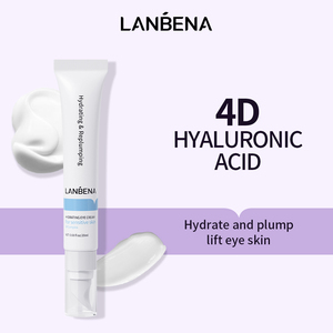 ครีมบำรุงรอบดวงตาสำหรับผู้หญิง LANBENA ไฮยาลูรอนิค แอซิด ลดรอยคล้ำ ลดเลือนริ้วรอย ฟื้นฟูผิวให้กระจ่างใส ยกกระชับผิวรอบดวงตา - Product Image 2