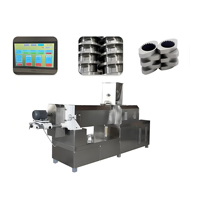 Machine de fabrication de poudre pour bébé en bouillie de maïs instantanée nutritionnelle extrudée à double vis