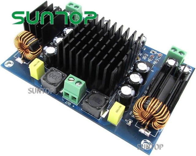 150W TPA3116D2 Mono High Power Audio Stereo Digital Power Amplifier Board DC12-24V for Car Home Theater DIY Audio