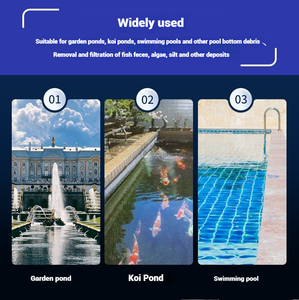 SUNSUN CPS-301 Poderosa sucção alta eficiência fishpond Piscina esgoto sucção <span class=keywords><strong>Cleaner</strong></span>