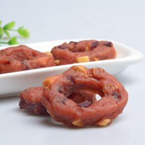 מוצרי חיות מחמד חדשים במפעל מוצרים סיטונאי oem מותאם אישית תווית מותג ברווז פירות ירקות סופגניות מזון כלבים סופגניות - Product Image 2