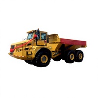 Camion benne articulé professionnel XDA40 de 40 tonnes 6x6 pour l'exploitation minière
