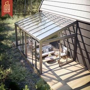 Recinto <span class=keywords><strong>de</strong></span> Patio 30X50 resistente a la intemperie con diseño duradero Balcón al aire libre Porche Patio trasero Sunroom Deck 12X20 Us Uk Sunroom - Product Image 3