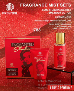 CIFINOIL เอนแชนเทด ชาโดว์ส์ เพอร์ฟูม สเปรย์ 85 มล. ชุดเจลอาบน้ำ 75 มล. สำหรับผู้หญิง - Product Image 3