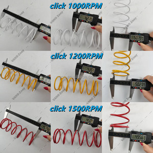 สปริงแรงบิด CVT สำหรับรถมอเตอร์ไซค์ WANOU 1500rpm ประสิทธิภาพสูง สำหรับ CLICK <span class=keywords><strong>KVB</strong></span> - Product Image 5
