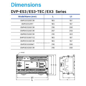 DVP64ES300R ES3 PLC 64 จุดเอาต์พุตรีเลย์ 24VDC RS485 Modbus ป้องกันการรบกวนอุตสาหกรรมตัวควบคุมโปรแกรมได้แบบตั้งโปรแกรมได้แฟลช - Product Image 4