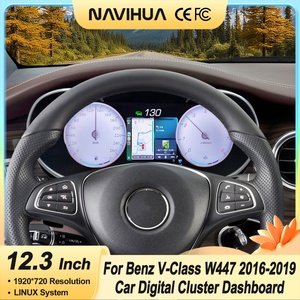 Navihua New Design <b>Car</b> Digital Cluster Auto <b>Speedometer</b> Linux System With Carplay Instrument <b>for</b> Benz V-Class W447 2016-2019 - Product Image 2