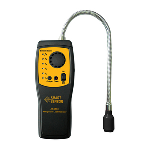SMART SENSOR AS5750 เครื่องตรวจจับการรั่วไหลของสารทำความเย็น เครื่องทดสอบการรั่วไหลของก๊าซทันทีที่มีความไวสูงพร้อมไฟแสดงสถานะ - Product Image 5