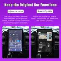 Autoradio 14.5 pouces pour Ford F150 Raptor 2015-2021 Android stéréo GPS Navigation lecteur multimédia sans fil Carplay unité principale