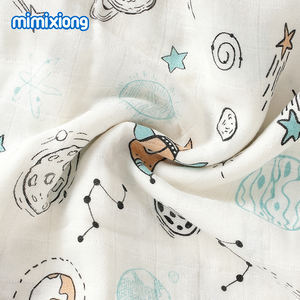 Mimixiong nouveau <span class=keywords><strong>produit</strong></span> 70% fibre de bambou 30% coton mousseline nouveau-né bébé swaddle couverture infantile swaddle wrap bébé couverture de sécurité - Product Image 5