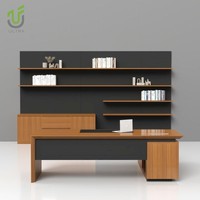 IULTRA Bureau de direction modulaire moderne populaire pour la vente en gros, avec multiples rangements, 3 tiroirs, pour salle de réunion et usage commercial
