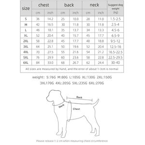 S à 6XL chaud rembourré réfléchissant chien veste imperméable chiot petit moyen grand géométrique Graffiti chien <span class=keywords><strong>vêtements</strong></span> avec laisse trou - Product Image 6