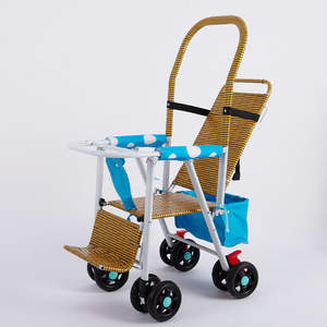 <span class=keywords><strong>Poussette</strong></span> pliable pour bébé, <span class=keywords><strong>poussette</strong></span> pliable pour l'été, protection solaire, <span class=keywords><strong>poussette</strong></span> pliable pour enfant, chaise en <span class=keywords><strong>canne</strong></span> pour bébé - Product Image 3