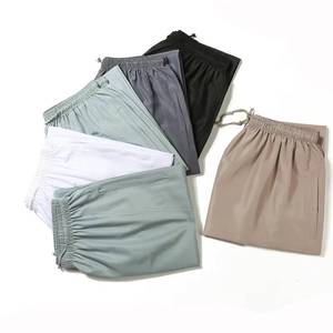 Durable, lightweight, washable men's <b>elastic</b> waist polyester outdoor travel casual pants - Product Image 1