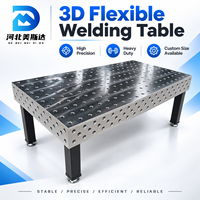 Nouvelle table de soudage flexible 3D Hebei Meisida pour pièces automobiles - Positionnement précis, construction en acier nitrué, dimensions personnalisables