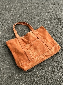 Sac fourre-tout en jean couleur unie, fermeture ouverte, trous déchirés, style minimaliste, toutes saisons, sac de shopping - Product Image 2