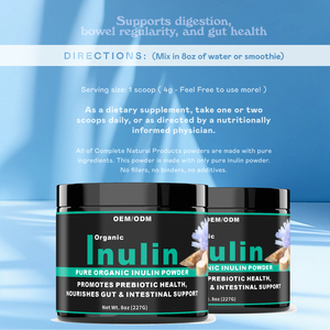 Meilleur prix, approvisionnement direct usine : Poudre d'Inuline 90%, Extrait de Racine de Chicorée, Incurvatum, Antioxydant, Soutien Digestif, en Comprimés - Product Image 4